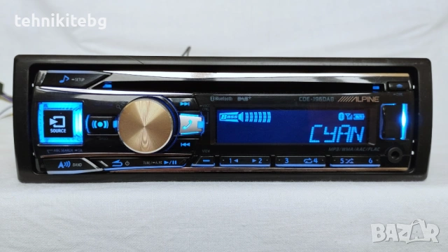 ⭐⭐⭐ ALPINE CDE-196DAB ⭐⭐⭐ - Жесток авто CD плеър с Bluetooth (Блутуут), USB, DAB+, снимка 5 - Аудиосистеми - 54302083