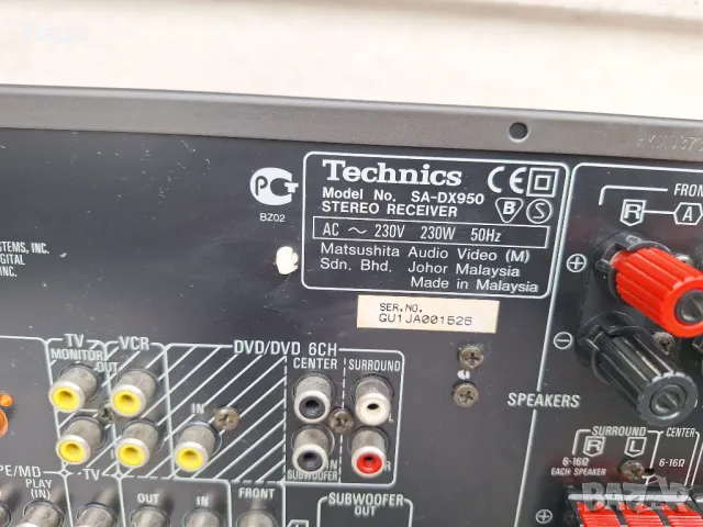 TECHNICS DX950/промо цена/, снимка 16 - Ресийвъри, усилватели, смесителни пултове - 50059294