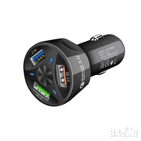 Адаптер за запалка с 3 порта автомобил джип миниван кола