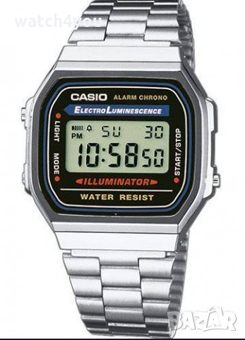 █▬█ █ ▀█▀ ПРОМОЦИЯ НА ЧАСОВНИК CASIO A168WA-1YES. КАСИО A168WA 1. A168WA, снимка 2 - Мъжки - 20969650