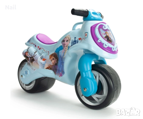 Балансиращ мотор Frozen Neox Ride-On Motorbike Injusa Замръзналото кралство 2, снимка 3 - Детски велосипеди, триколки и коли - 52376544