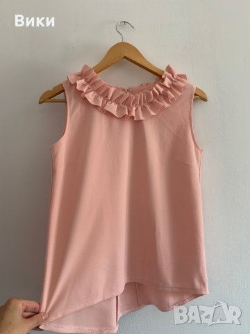 Красива блуза тениска топ потник , снимка 3 - Тениски - 29091304