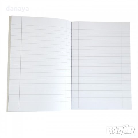 1688 Тетрадка малък формат, широки редове, офсетова хартия, 60 листа, снимка 9 - Ученически пособия, канцеларски материали - 30572944