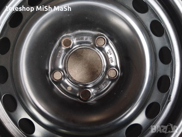 Метална джанта като нова 15 цола и лятна гума Мишлен Дот 2013 г 5.5 - 6 ММ грайфер, снимка 2 - Гуми и джанти - 42836564