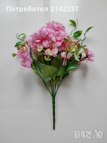 Изкуствени цветя букет 35см различни цветове, снимка 13 - Изкуствени цветя - 47466731