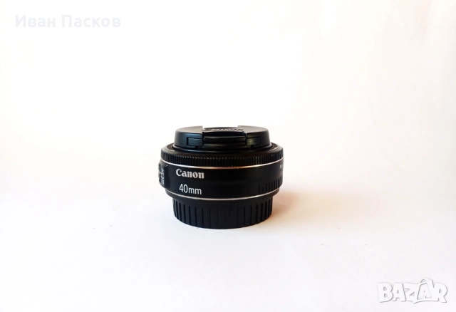 Canon EF 40mm f2.8 STM, снимка 2 - Обективи и филтри - 52970540