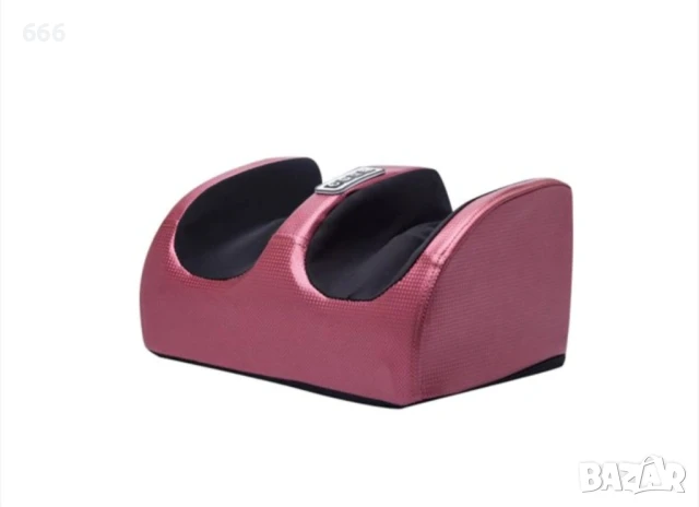 Масажор за крака, с функция за нагряване, Регулируем интензитет, Тъмнорозов, снимка 11 - Масажори - 51372015