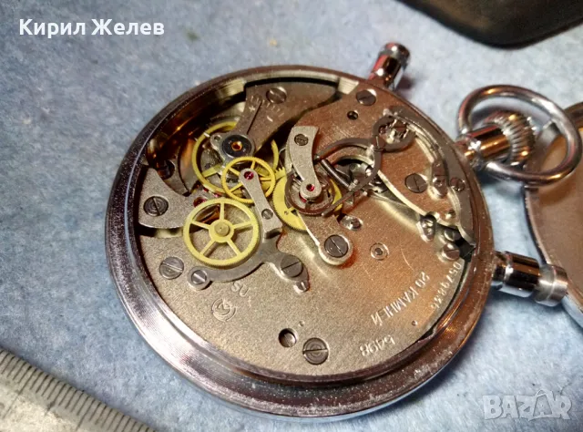 СЛАВА 20 КАМНЕЙ СДЕЛАНО в СССР Стар ГОЛЯМ ПРОФЕСИОНАЛЕН РУСКИ СПОРТЕН ХРОНОМЕТЪР РЯДЪК МОДЕЛ 11313, снимка 14 - Антикварни и старинни предмети - 48288558