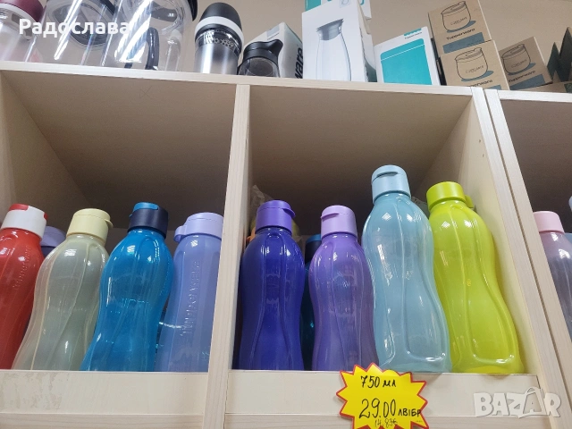 Еко Бутилки /Шишета за вода от Tupperware , снимка 6 - Буркани, бутилки и капачки - 47071617