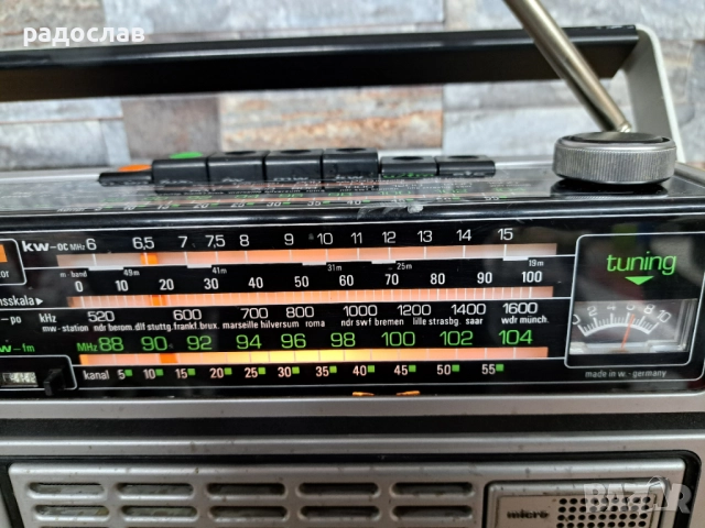 Telefunken Bajazzo Compact 3000, снимка 5 - Радиокасетофони, транзистори - 52816621