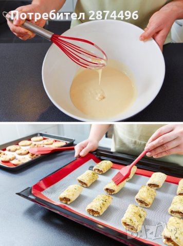 Силиконов кухненски комплек 5 части, снимка 4 - Други стоки за дома - 30908669