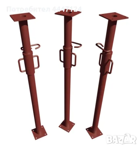 Телескопични стоманени подпори , Под наем, 3 размера, снимка 2 - Други ремонти - 50160018