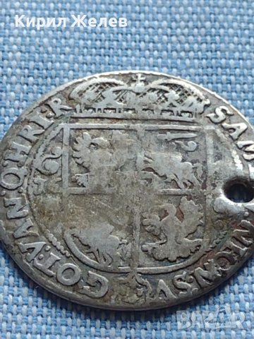 Сребърна монета Орт Сигизмунд трети ПОЛША 13649, снимка 10 - Нумизматика и бонистика - 42915752