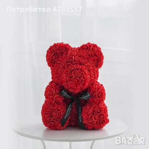 Червено мече от рози, снимка 3 - Романтични подаръци - 54279089
