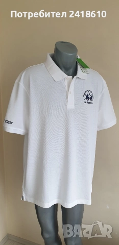 La Martina Pique Cotton  Mens Size 3XL НОВО! ОРИГИНАЛ! Мъжка Тениска!, снимка 14 - Тениски - 54256671