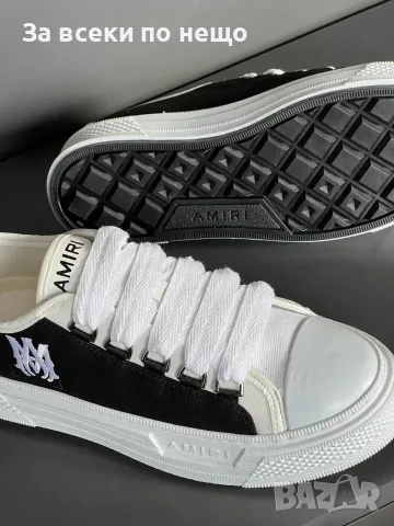 Amiri Мъжки Маратонки👟Мъжки Спортни Обувки👟Платненки Амири👟Кецове Код SEM-636, снимка 2 - Маратонки - 55904087