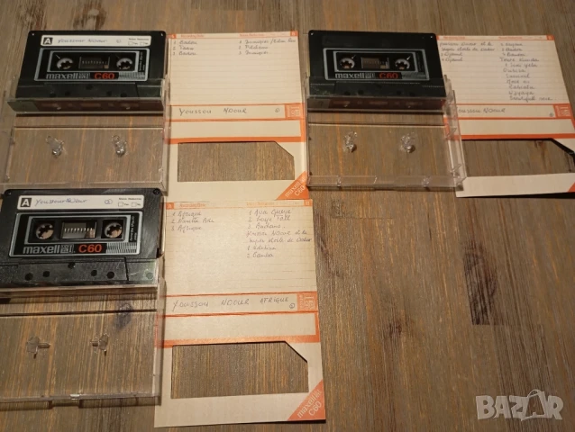 Maxell UD XLI C60 нормални аудио касети с три Албум на Youssou Ndaur- Africa, снимка 2 - Аудио касети - 50553962