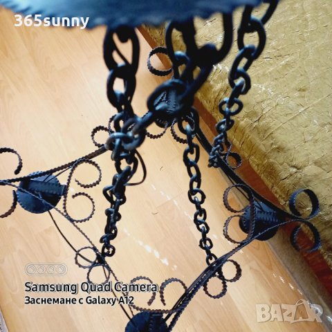 Полилей от ковано желязо, снимка 3 - Полилеи - 34369424