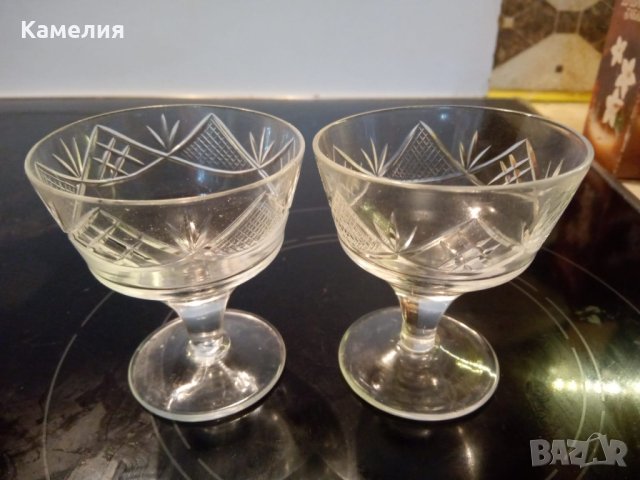 Кристални чаши, снимка 5 - Чаши - 40545156