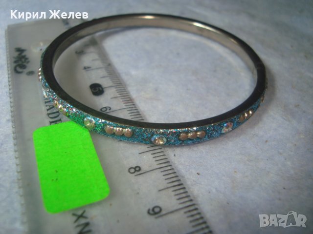 КРАСИВА СРЕБРИСТА АРТ ГРИВНА от БЛАГОРОДНА НЕРЪЖДАЕМА СТОМАНА 31346, снимка 3 - Гривни - 38067150