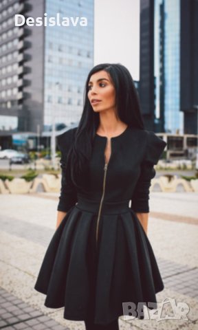 Черна рокля Мегз Megz