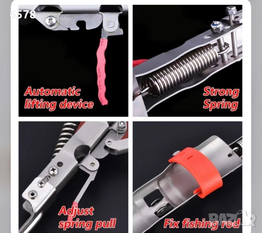 Стойка за въдица, снимка 3 - Въдици - 54055994