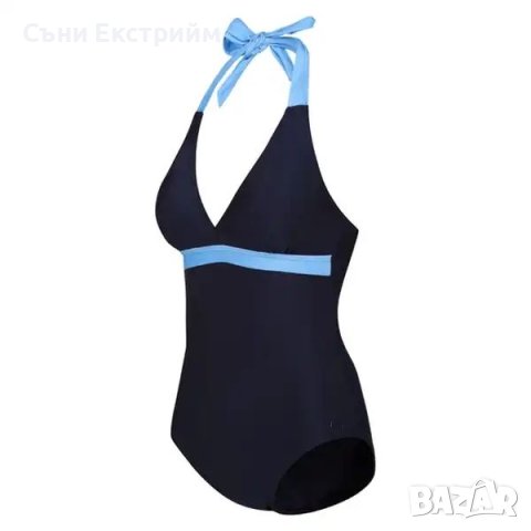 Дамски цял бански Regatta Flavia Costume Blue, снимка 3 - Бански костюми - 44338829
