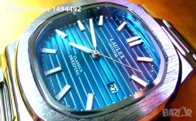 Нов часовник LAULEX, снимка 4 - Мъжки - 48476850