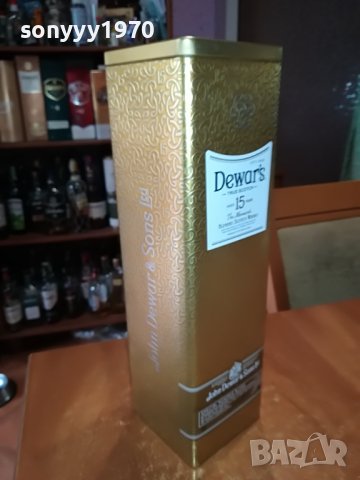DEWARS 15 YEARS-МЕТАЛНА ПРАЗНА КУТИЯ ЗА КОЛЕКЦИЯ 0109221552, снимка 16 - Колекции - 37868996