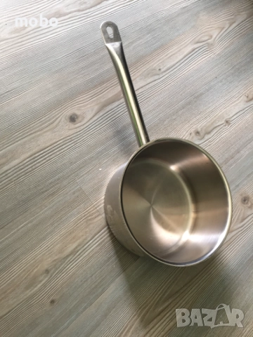 Тенджера от неръждаема стомана, огледално полирана , марка CONTACTO, Германия. Размери:  диаметър 1, снимка 5 - Съдове за готвене - 51509688
