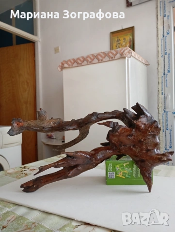 Авторски скулптури, Абстрактна пластика от дърво - 3 бр., ръчна изработка 1987 г., уникати, снимка 18 - Антикварни и старинни предмети - 47720845