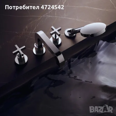 Смесител за вана Axor, снимка 5 - Душ кабини и вани - 55999465