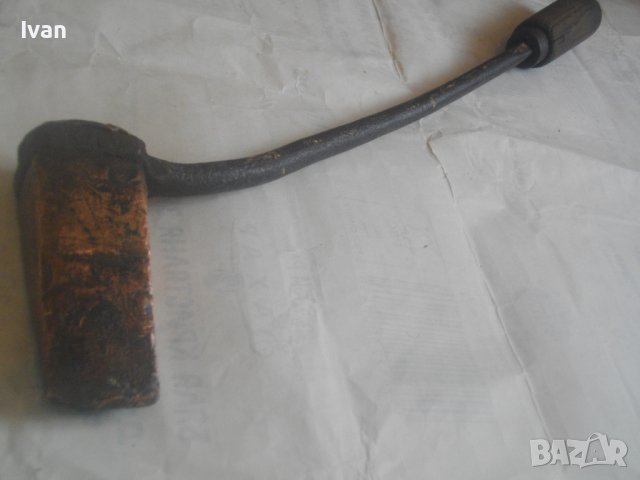 Ръчен Голям Масивен Поялник 49 см За Ръчно Запояване Мед/Бакър-Старо немско качество стария материал, снимка 2 - Поялници и запояване - 44493379