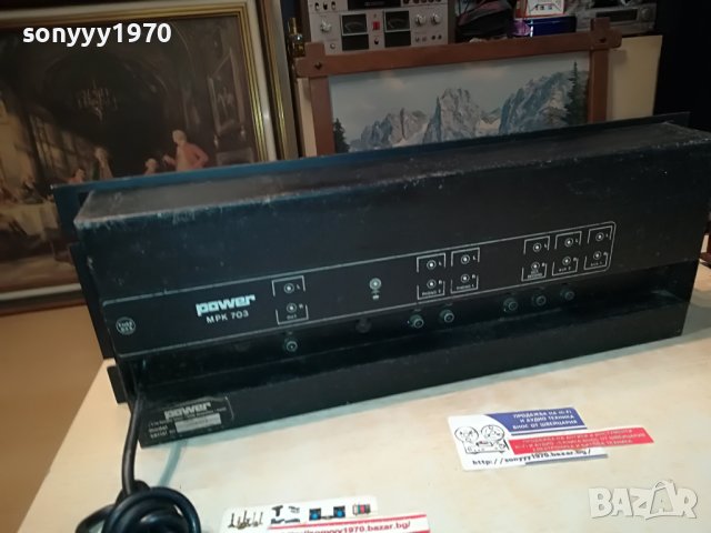 STEREO AUDIO MIXER-MADE IN FRANCE 0905231324, снимка 8 - Ресийвъри, усилватели, смесителни пултове - 40639552