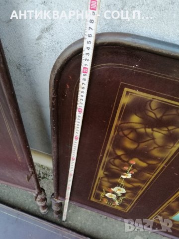 Старо Метално Ретро Легло / Комплект Стари Метални Табли От Ретро Легло. , снимка 10 - Антикварни и старинни предмети - 42656852