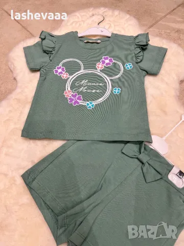 Комплект за момиче в зелено