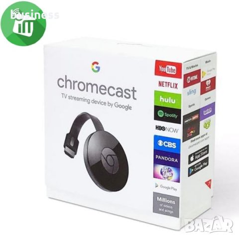 Google Chromecast 3 Hdmi Streaming Media Player, снимка 5 - Приемници и антени - 32190490