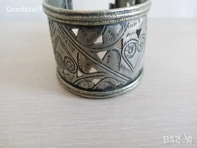 Възрожденска гривна, етно накит, примитив, голяма, Rr

, снимка 3 - Антикварни и старинни предмети - 48003919