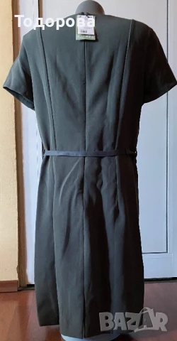 Рокля H&M класическа с колан, снимка 4 - Рокли - 50916183