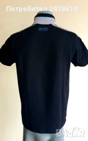 Hugo Boss Cotton Slim Fit Mens Size M ОРИГИНАЛНА Мъжка Тениска!, снимка 10 - Тениски - 53716368