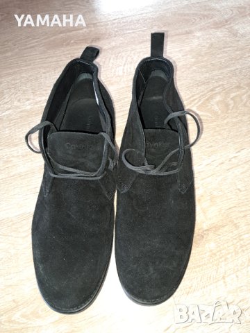 Calvin klein  Мъжки Боти 46. ЕСТЕСТВЕНА КОЖА , снимка 2 - Мъжки боти - 42375432