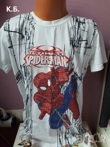Тениска Spider Men р-р 134/140, снимка 1