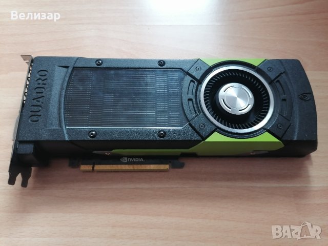 nVidia Quadro M6000, 12GB/GDDR5/384Bit (4 x Display Port/DVI/SLI), снимка 1 - Видеокарти - 44320360