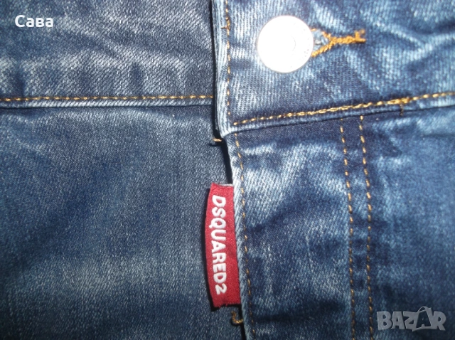 Дънки DSQUARED2  мъжки,Л, снимка 2 - Дънки - 53012748