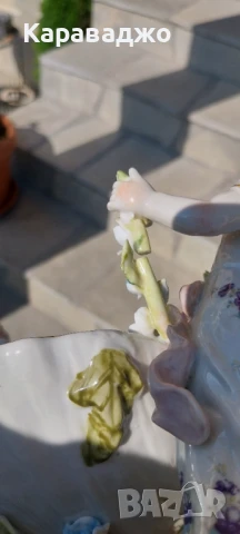 Порцеланова Композиция Бонбониера, снимка 11 - Статуетки - 50968732