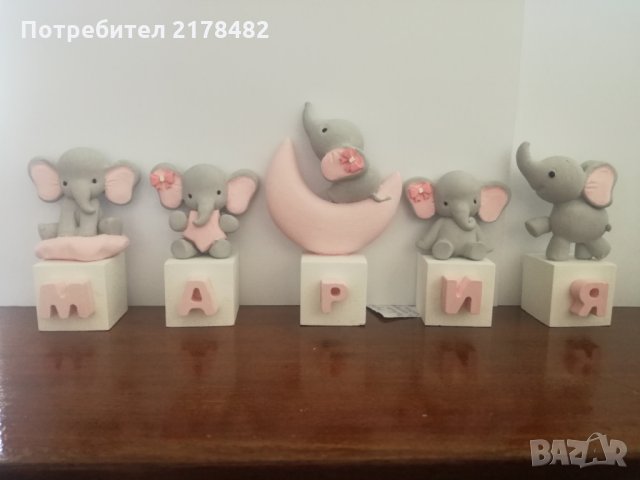 Керамични фигурки с имена, снимка 2 - Други - 29614283