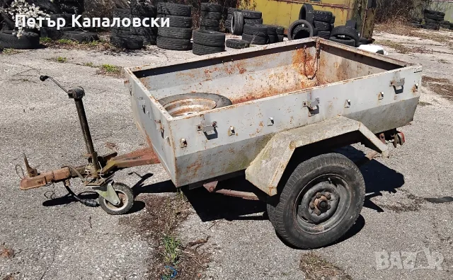 Ремарке със РЕГИСТРАЦИЯ!
Намира се в Габрово. Задължително прехвърля!, снимка 7 - Ремаркета - 49652663