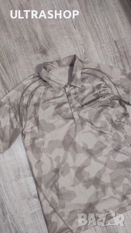 Salomon M size Мъжка фланелка с яка, снимка 2 - Тениски - 52877119