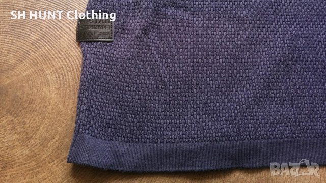 G-Star RAW Core Straight R Knit Размер L блуза с дълъг ръкав 7-52, снимка 4 - Пуловери - 52825650