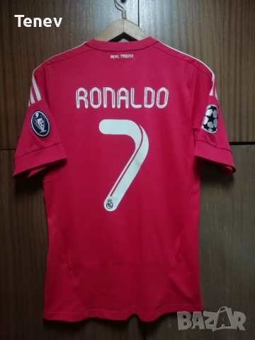 Real Madrid Ronaldo оригинална тениска фланелка червен Реал Мадрид Роналдо Шампионска Лига Adidas 